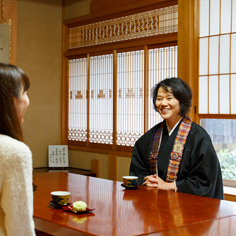 浄福寺の女性僧侶 三田さん